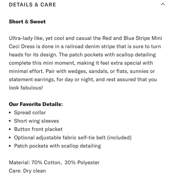 Tuckernuck Pink Striped Mini Dress - Picture 6 of 10